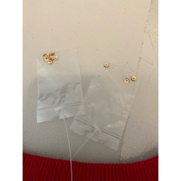 Quacker Factory Nautical Striped Knit Tunics Red & Navy Anchor Design XXS - Picture 6 of 10